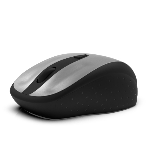 INCA Wrls Maus 1600DPI/4Tasten/2.4GHzUSB-A gr/sw retail