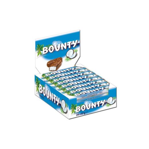 Schokoriegel Bounty 24 Stück x 57 g