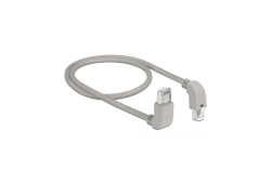 DELOCK Netzwerkkabel RJ45 Cat.6 S/FTP gewinkelt 0,5m