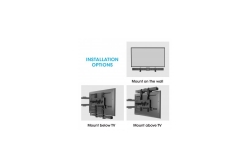MANHATTAN Universal Soundbar-Halterung Wand- / VESA-Montage