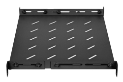 INTELLINET 19Fachboden variable Schienen 350mm tief schwarz