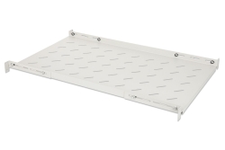 INTELLINET 19 Fachboden variable Schienen 750mm tief grau