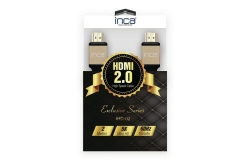 INCA HDMI-Kabel2.0 4K 18Gbit/s 4096x2160@ 30Hz 2.00m sw retail