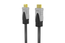 INCA HDMI-Kabel2.0 4K 18Gbit/s 4096x2160@ 30Hz 5.00m gr...