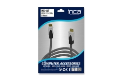 INCA HDMI-Kabel2.0 4K 18Gbit/s 4096x2160@ 30Hz 5.00m gr retail