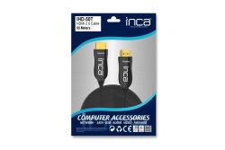 INCA HDMI-Kabel2.0 4K 18Gbit/s 4096x2160@ 30Hz 50.00m sw retail