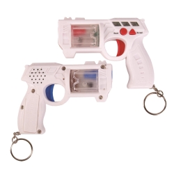 Fizz Laserpistole 2 Stück weiß