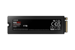 SSD 1TB Samsung M.2 PCI-E NVMe Gen4 990 PRO Heatsink retail