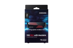 SSD 1TB Samsung M.2 PCI-E NVMe Gen4 990 PRO Heatsink retail