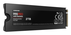 SSD 2TB Samsung M.2 PCI-E NVMe Gen4 990 PRO Heatsink retail