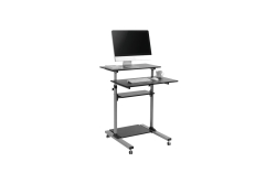 Logilink Sitz-/Steharbeitsplatz, rollbar, 60 kg max.