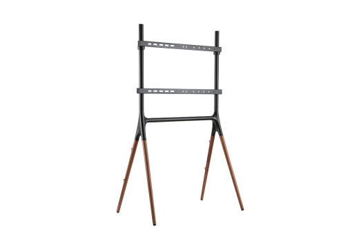 Logilink TV-Ständer, 49 70, Walnuss-Holzbeine, 40 kg max.