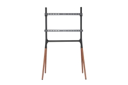 Logilink TV-Ständer, 49 70, Walnuss-Holzbeine, 40 kg max.
