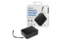 Logilink Bluetooth Lautsprecher kompakt, schwarz