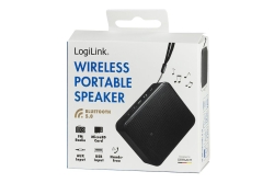 Logilink Bluetooth Lautsprecher kompakt, schwarz