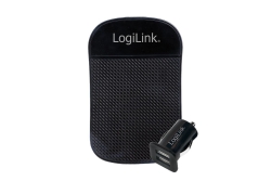 Logilink USB Kfz Netzteil, 2x USB-Port, 10.5W + Antirutschm.