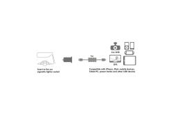 Logilink USB Kfz Netzteil, 2x USB-Port, 10.5W + Antirutschm.