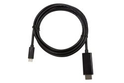 Logilink USB-C Kabel 3.2 Gen1 zu HDMI-A 4K/60 Hz, schw. 1,8m