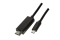 Logilink USB-C Kabel 3.2 Gen1 zu HDMI-A 4K/60 Hz, schw. 1,8m