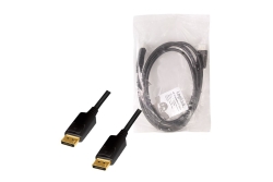 Logilink DisplayPort-Kabel, DP/M 4K/60 Hz CCS schw. 2 m