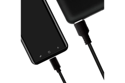 Logilink USB-C Kabel 3.2 Gen1, C/M zu USB-A/M, schwarz 3 m