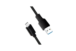 Logilink USB-C Kabel 3.2 Gen1, C/M zu USB-A/M, schwarz 2 m