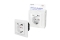 Logilink Unterputz-Steckdose, 1x CEE 7/3, 1x USB-A, 1x USB-C