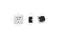 Logilink Unterputz-Steckdose, 1x CEE 7/3, 1x USB-A, 1x USB-C
