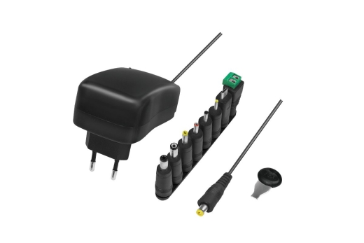 Logilink Universalnetzteil mit USB-Port, 3-12V, 24W, 1,45m
