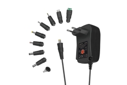 Logilink Universalnetzteil mit USB-Port, 3-12V, 24W, 1,45m