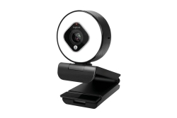 Logilink Webcam FHD 76° Dual-Mikro Autof. Ringlicht...