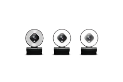 Logilink Webcam FHD 76° Dual-Mikro Autof. Ringlicht Stativ