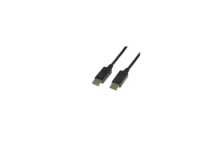 Logilink DisplayPort-Kabel, DP/M zu DP/M, 4K/60 Hz, schw. 5m