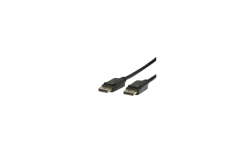 Logilink DisplayPort-Kabel, DP/M zu DP/M, 4K/60 Hz, schw. 5m