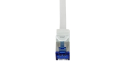 Logilink Patchkabel Ultraflex, Cat.6A, S/FTP, grau, 50 m