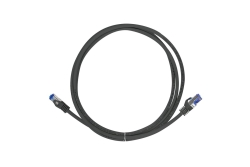 Logilink Patchkabel Ultraflex, Cat.6A, S/FTP, schwarz, 10 m