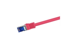 Logilink Patchkabel Ultraflex, Cat.6A, S/FTP, rot, 0,5 m