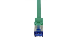 Logilink Patchkabel Ultraflex, Cat.6A, S/FTP, grün, 0,5 m