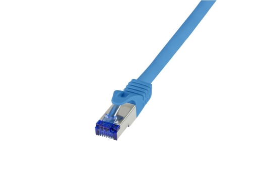 Logilink Patchkabel Ultraflex, Cat.6A, S/FTP, blau, 2 m