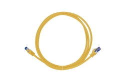 Logilink Patchkabel Ultraflex, Cat.6A, S/FTP, gelb, 0,5 m