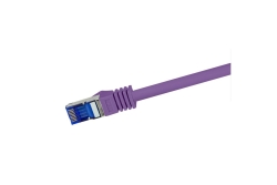 Logilink Patchkabel Ultraflex, Cat.6A, S/FTP, violett, 5 m