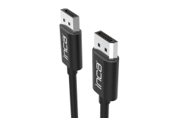 INCA DisplayPort-Kabel 4K60Hz 2.00m schwarz retail