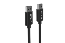 INCA DisplayPort-Kabel 4K60Hz 2.00m schwarz retail
