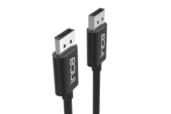 INCA DisplayPort-Kabel 4K60Hz 2.00m schwarz retail