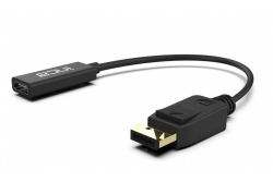 INCA Adapter DisplayPort->HDMI1.4 4K-UHD St/Bu 0.20m schwarz retail
