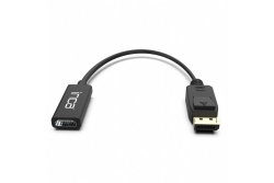 INCA Adapter DisplayPort->HDMI1.4 4K-UHD St/Bu 0.20m schwarz retail