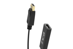 INCA Adapter DisplayPort->HDMI1.4 4K-UHD St/Bu 0.20m schwarz retail