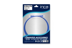 INCA Patchkabel RJ45 Cat6 UTP 250mhz 1.00m blau retail