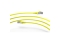 INCA Patchkabel RJ45 Cat6 UTP 250mhz 3.00m gelb retail
