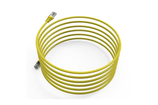 INCA Patchkabel RJ45 Cat6 UTP 250mhz 5.00m gelb retail